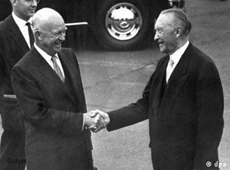 Američki predsjednik Eisenhower i kancelar Konrad Adenauer 1959.