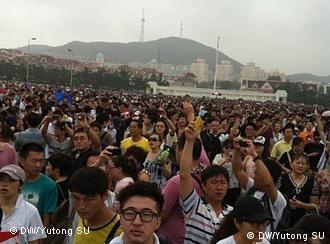 Dalian China Demonstration