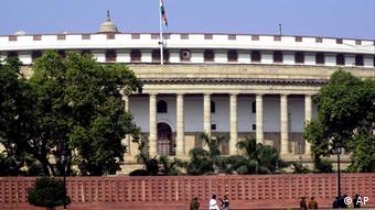 India's parliament in New Delhi