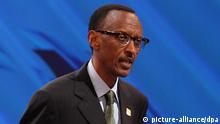 Rwandan president Paul Kagame 