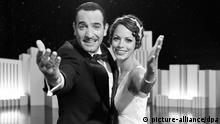 Jean Dujardin as George Valentin and Berenice Bejo as Peppy Miller in The Artist. (Photo: Delphi Filmverleih zu dpa)