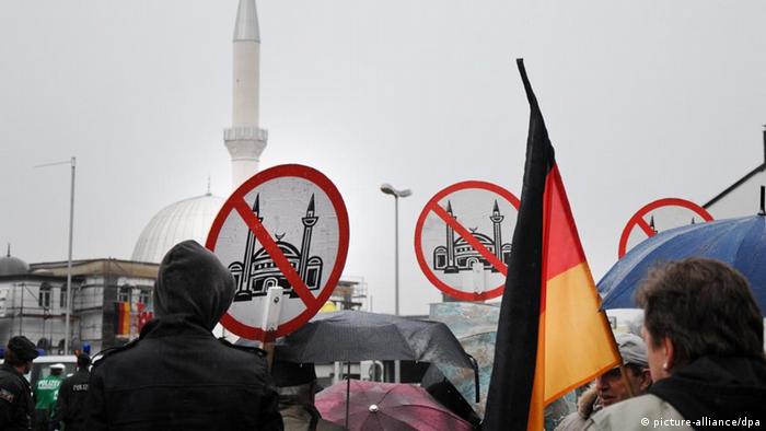 Symbolbild Islamophobie in Deutschland