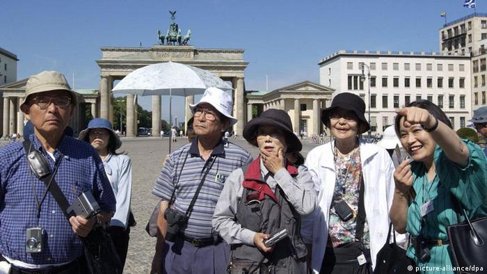 Kineski turisti u Berlinu 