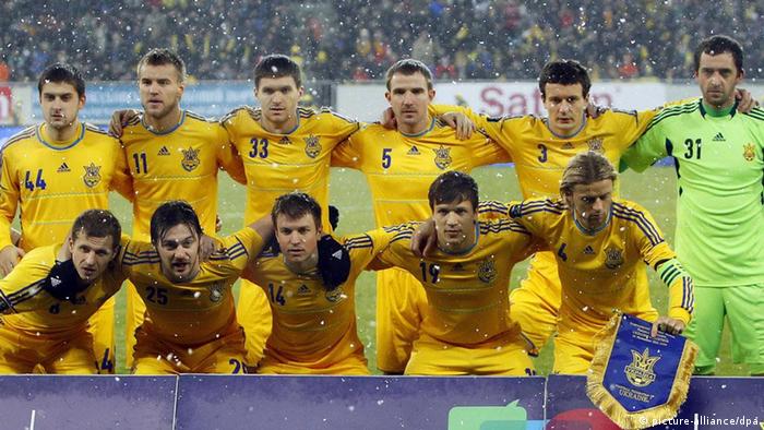 Сборная Украины по футболу (групповой снимок)