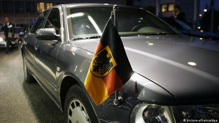 Служебный автомобиль канцлера ФРГ Ангелы Меркель