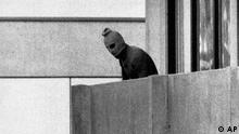 A member of the Black September Group in Munich, 1972