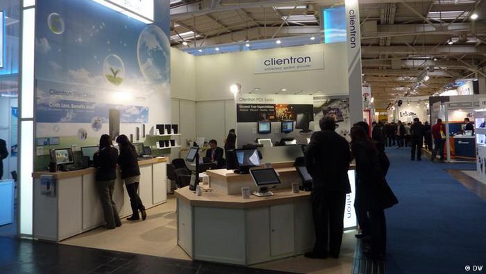 CeBIT Hannover Stand: Clientron