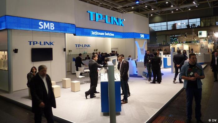 CeBIT Hannover Stand: TP-LINK