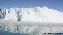 Greenland iceberg in Ilullissat-Eisfjord. By Irene Quaile/DW.