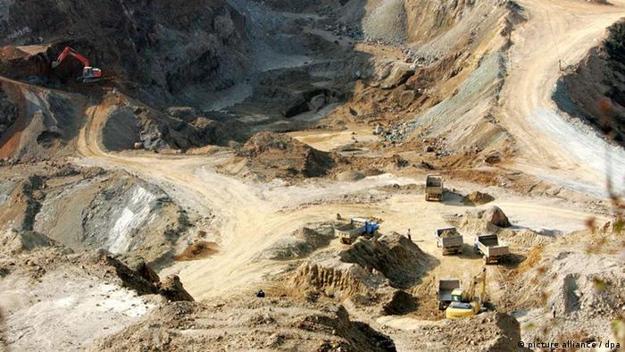 Добыча редкоземельных металлов в Китае