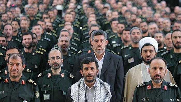 Revolutionswächter Iran (weiteres Stichwort: Armee der Sepah Pasdaran )Quelle: FARS