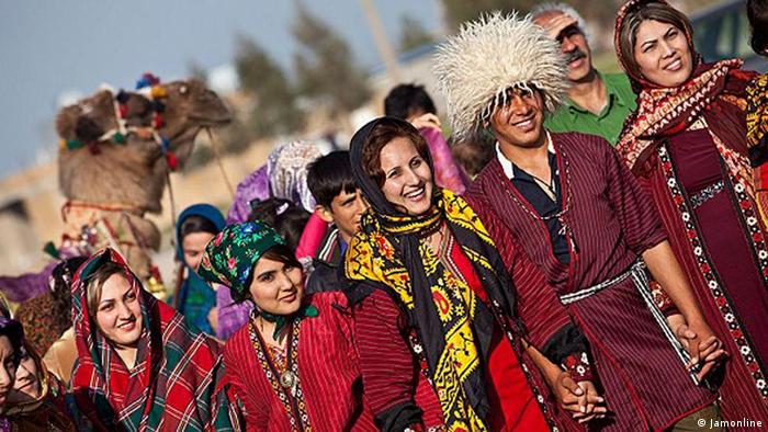 Turkmen wedding party in Iran. Source: Jamonline, Licence: Frei