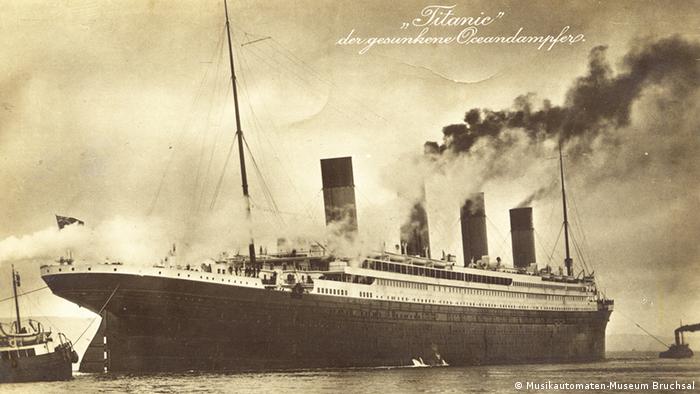 Открытка Титаник