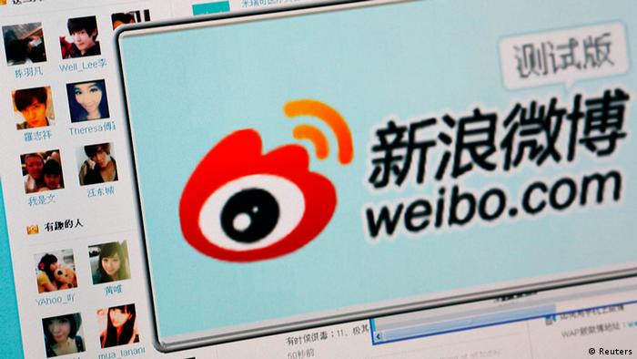 The logo of Sina Corp's Chinese microblog website "Weibo" is seen on a screen taken in Beijing in this September 13, 2011 file photo illustration. New real-identity rules to be imposed on China's Weibo are likely to make the country's most popular microblogging platform more alluring to advertisers, as Sina Corp seeks to start generating revenue from its product later this year. REUTERS/Stringer/Files (CHINA - Tags: POLITICS SCIENCE TECHNOLOGY BUSINESS LOGO)  