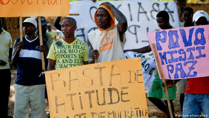 Comando militar proíbe manifestações na Guiné-Bissau