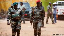 Quase todos os efetivos das Forças Armadas guineenses  são antigos guerrilheiros