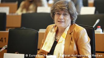 Ana Maria Gomes Mitglied des Europäischen Parlaments beim AFET committee Meeting 
