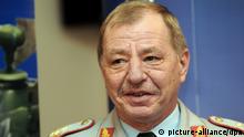 Major General Erhard Drews
Photo: Uwe Zucchi dpa/lhe
