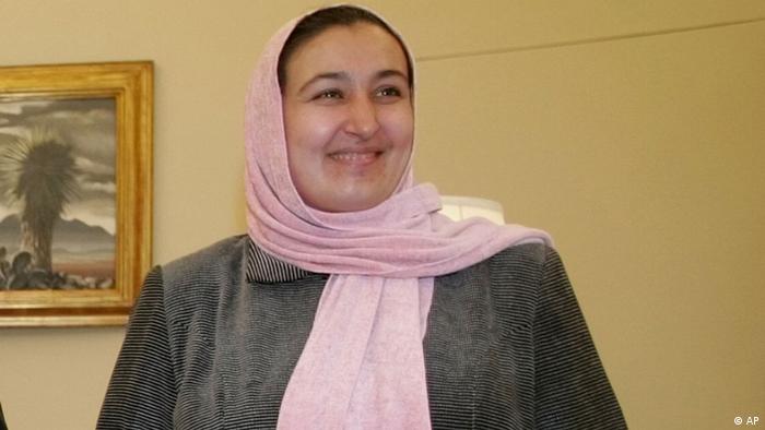 Afghan women's activist Dr. Massouda Jalal