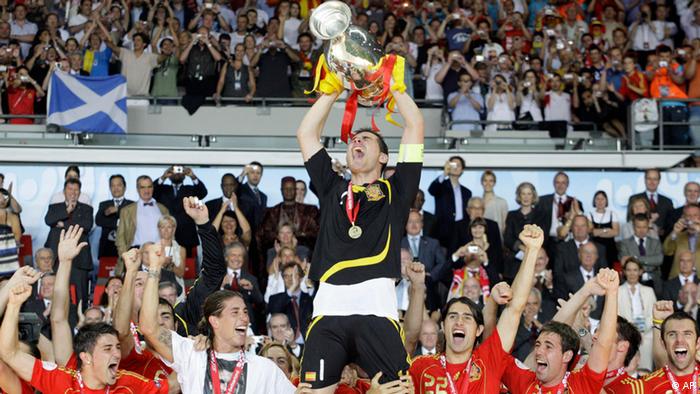 2008 : إسبانيا بطلة أوروبا