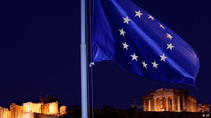 Griechenland Euro in der Krise Athen Griechenland Akropolis