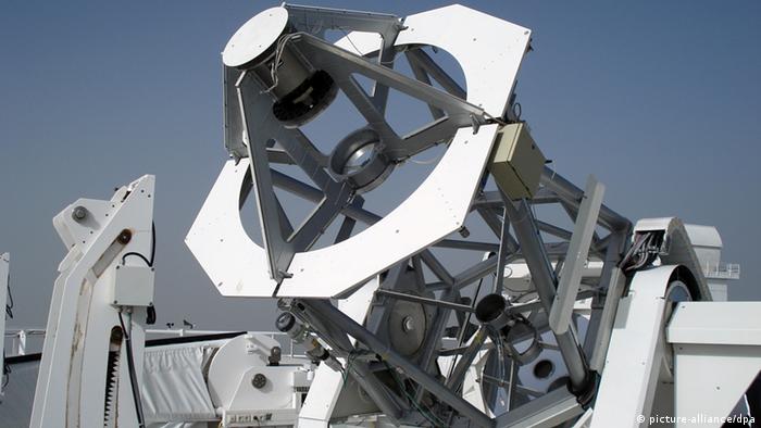 German Gregor telescope on island of Tenerife