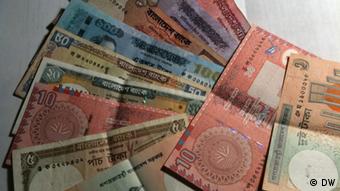 Bengalische Banknoten von 2 bis 1000 BDT.<br />
Datum: 25.10.2011.<br />
Eigentumsrecht: A H M Abdul Hai, Bengali Redaktion, DW, Bonn