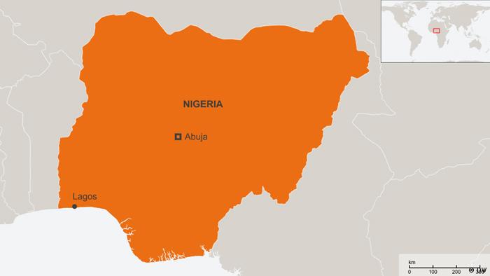 Map of Nigeria
