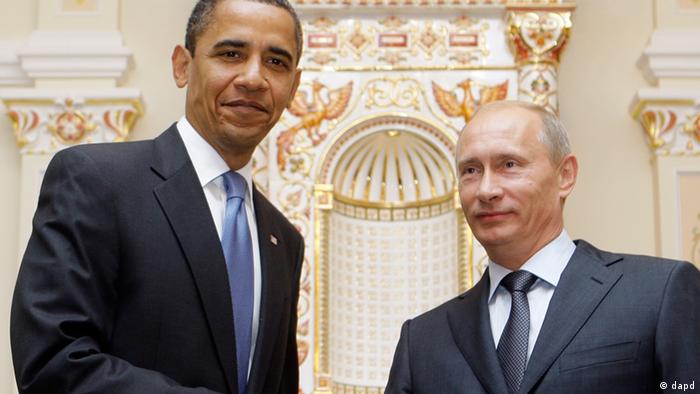 Obama and Putin pictured together in Russia
(AP Photo/Haraz N. Ghanbari)
