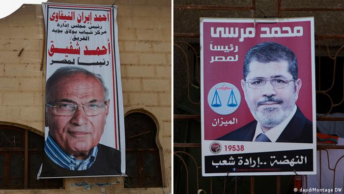 محمد مرسی و احمد شفیق، انتخاب میان دو کاندیدای دینی و غیردینی