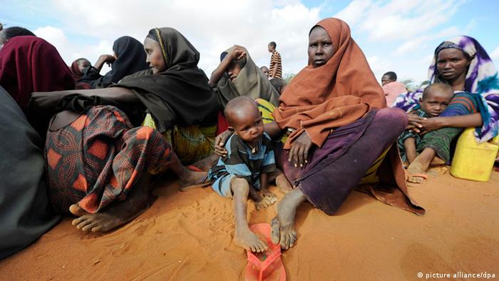 Flüchtlinge Dadaab Somalia Kenia Hungersnot Frauen Kinder 