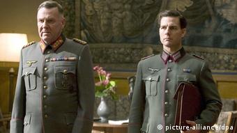 RELEASE DATE: December 25, 2008. MOVIE TITLE: Valkyrie STUDIO: MGM. PLOT: Based on actual events, a plot to assassinate Hitler is unfurled during the height of WWII. PICTURED: TOM CRUISE stars as Colonel Claus von Stauffenberg and TOM WILKINSON as Friedrich Fromm +++(c) dpa - Report+++
