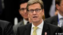 German Foreign Minister Guido Westerwelle delivers a speech

(Photo:Franck Robichon, Pool/AP/dapd)

