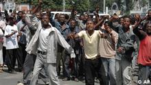 Ethiopian students demonstrate in Addis Ababa (AP Photo)