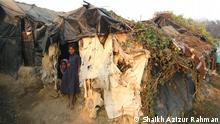 An illegal Rohingya refugee camp in Cox’s Bazar, Bangladesh