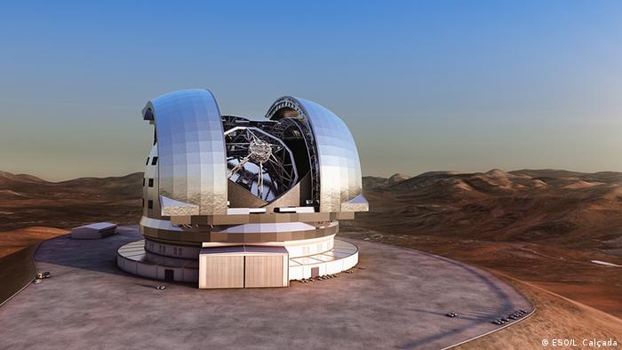 Chile Astronom Teleskop