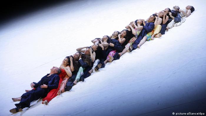 Dancers during rehearsals at the Wuppertal Opera House in 2009