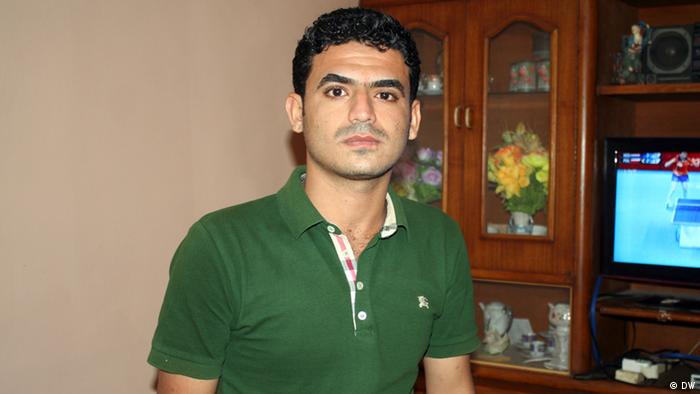 Public servant, Mustafa Hamid, Baghdad, Iraq.
 
Place and, Date: Baghdad, Iraq, July, 30,2012. 
DW/Munaf Al-Saidy