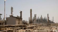 Oil facility in Jubeil, Saudi Arabia
