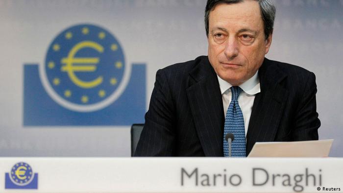 Draghi at the press conference