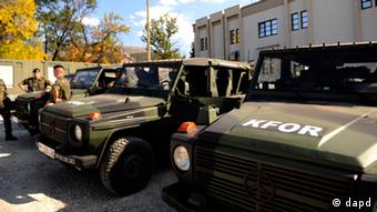 NATO vehicles (photo: Steffi Loos/dapd)