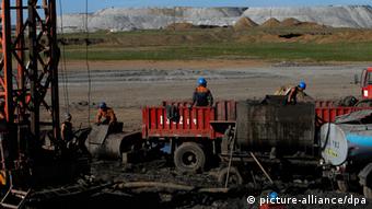 Bergbau in der Mongolei
