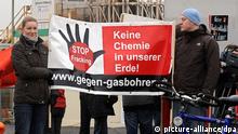 У Німеччині теж протестують проти сумнівних методів видобутку сланцевого газу 