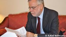 O atual ministro da cooperação italiano, Andrea Riccardi, mediou as conversações entre a FRELIMO e a RENAMO em Roma