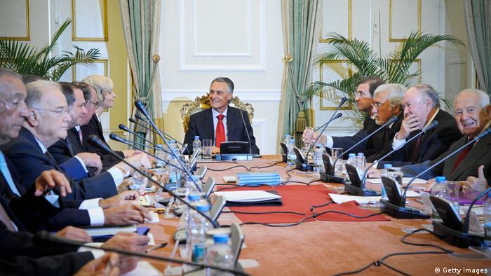 Presidente Cavaco Silva reunido com o Conselho de Estado
