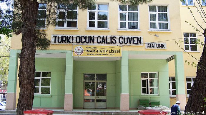 Image of An Imam Hatip school  in Kirklareli, Turkey