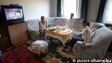 The Ibrahimovic family from Serbia in the asylum seekers' home in Bad Doberan, Mecklenburg West Pomerania.