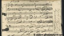 The priginal manuscript for Beethoven's String Quartet in F major (1826)
