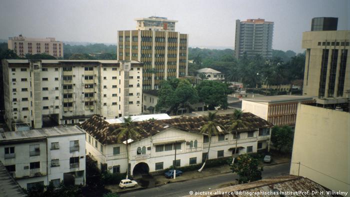 Douala city in Cameroon