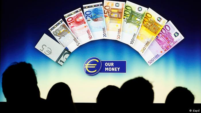 Symbolic picture of euro bank notes.(Foto:Michael Probst/AP/dapd)